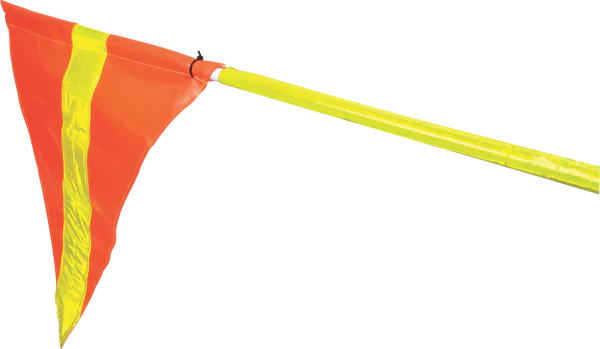 Buggy Whip with Reflective Flag and Pole 3m