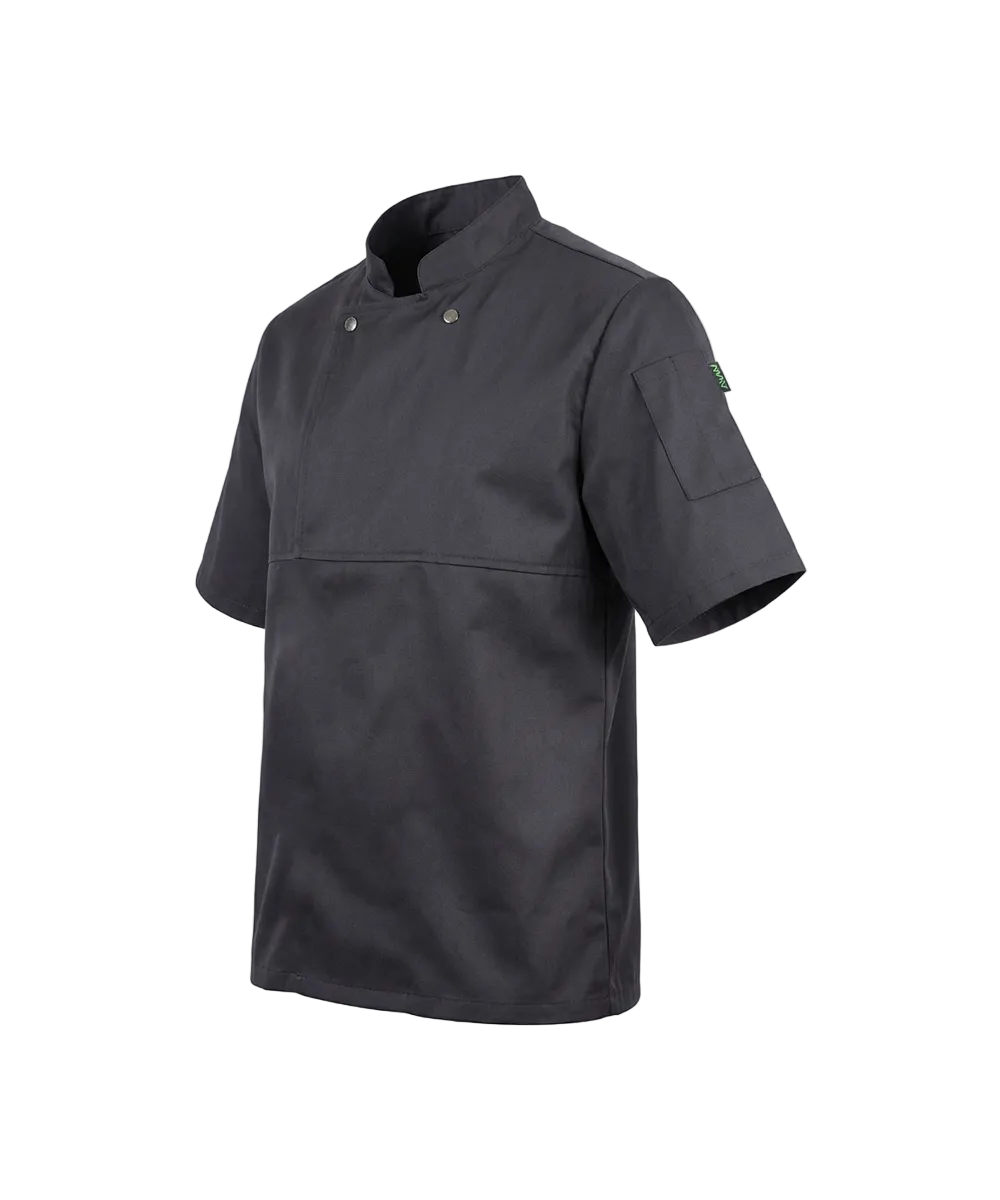 Short Sleeve Chef Stud Jacket