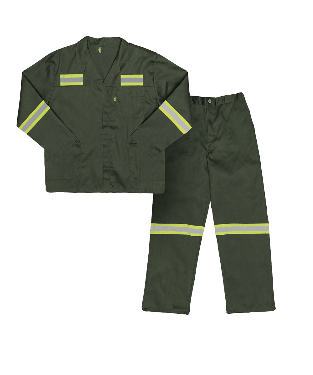 Paramount Polycotton Acid Resistant Conti Suit Reflective