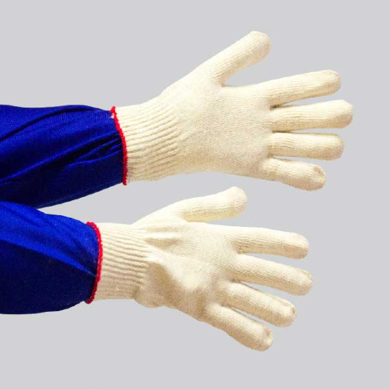 Cotton Glove - Crochet Fine Knit