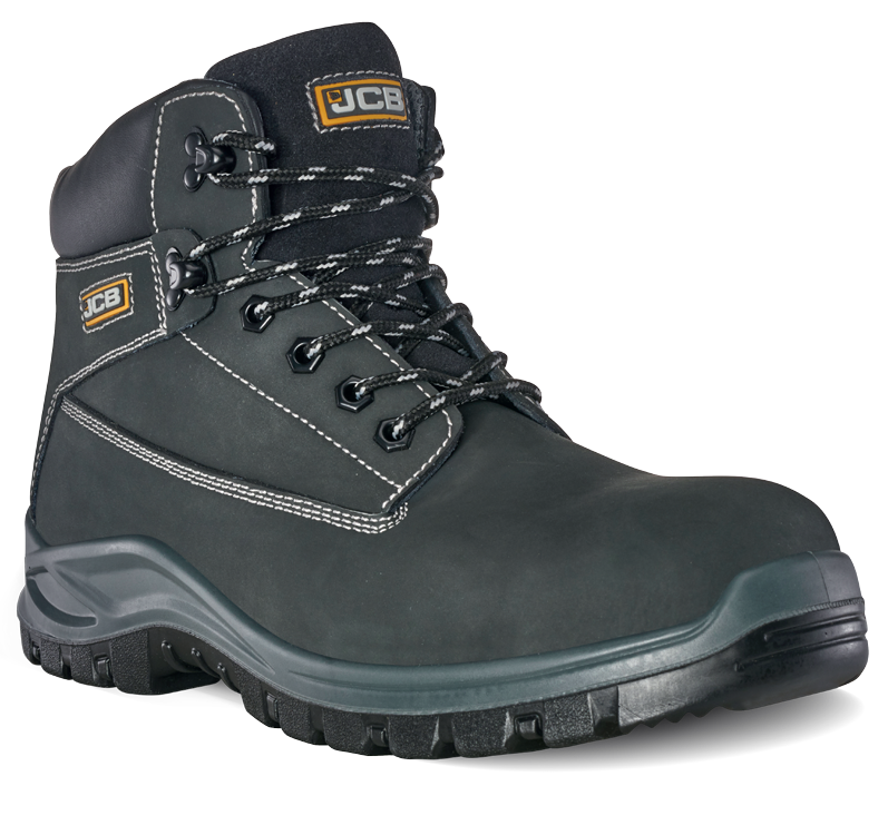 JCB Holton Hiker Black Nubuck