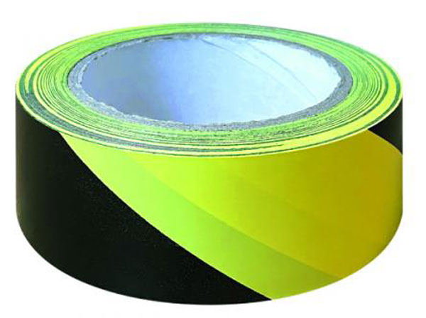 Yellow and Black 500m Barrier Tape