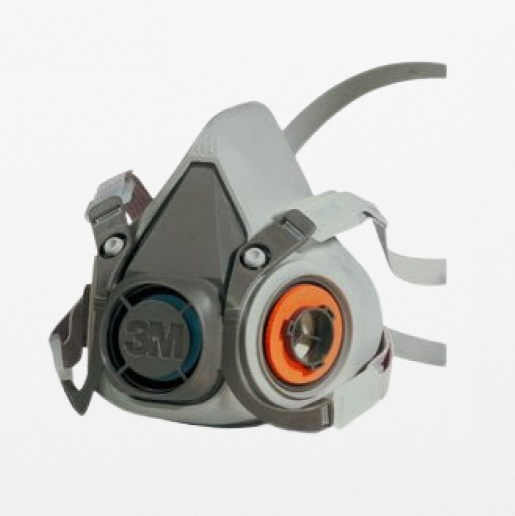 3M™ Reusable Half Mask Respirator, Large, 6300