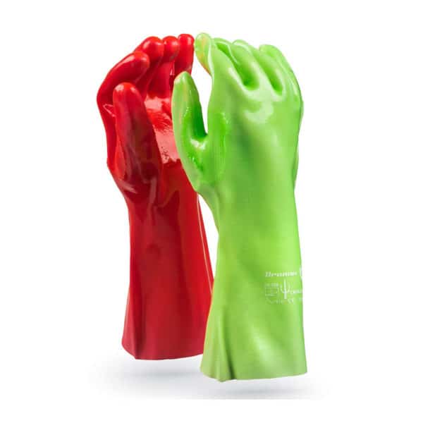 HI-VIS PVC Stop & Go Gloves
