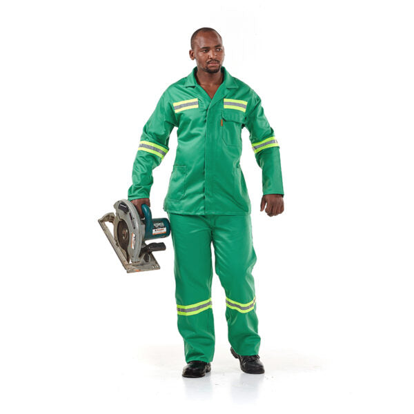 Green D59 Flame RT Jacket & Pants