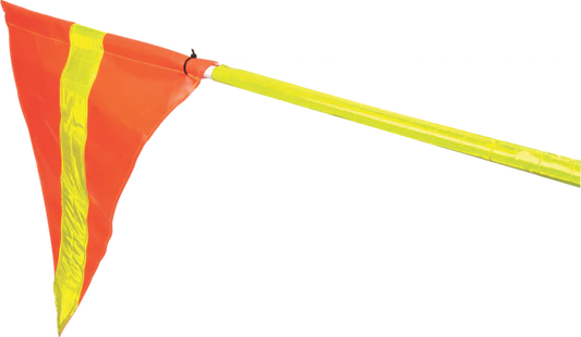 Buggy Whip with Reflective Flag and Pole 3m