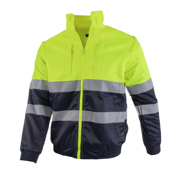 Hi-Vis Two Tone Bomber Jacket