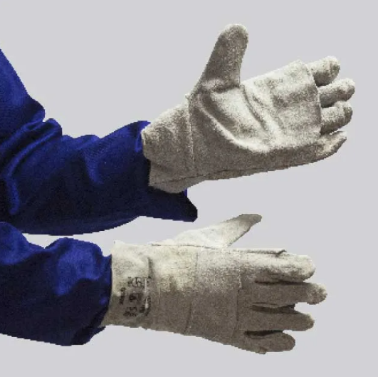 Apron Palm Leather Glove - Wrist Length