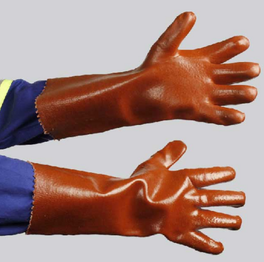 PVC Medium Weight Glove - Elbow Length