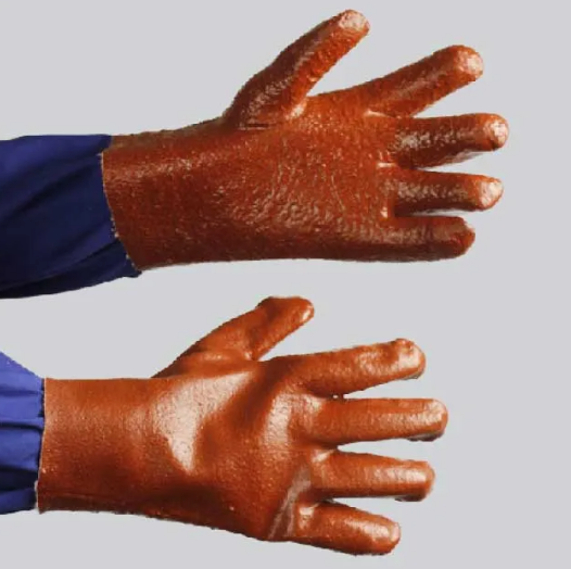 PVC Heavy Weight Glove - Open Cuff (terry Palm)
