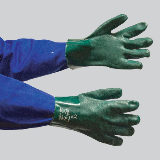 PVC Dark Green - Textured Bebble 27cm