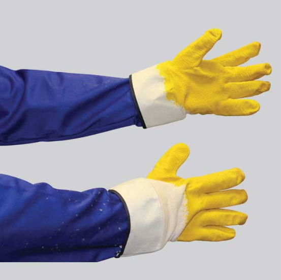 Comorex Latex Glove - Yellow Canvas Cuff