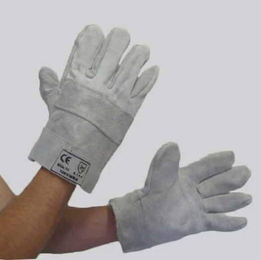 Chrome Leather Glove - Wrist Length