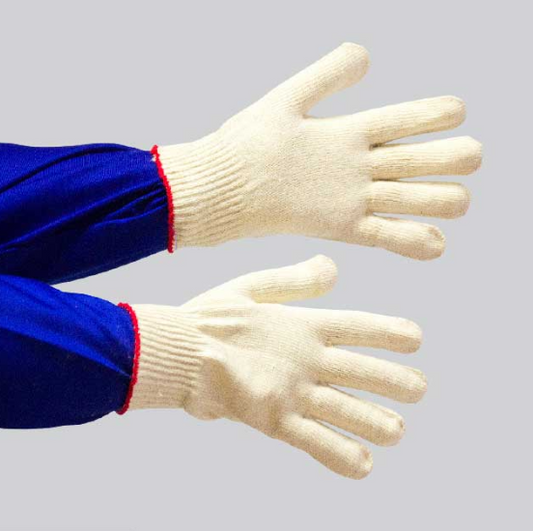 Cotton Glove - Crochet Fine Knit