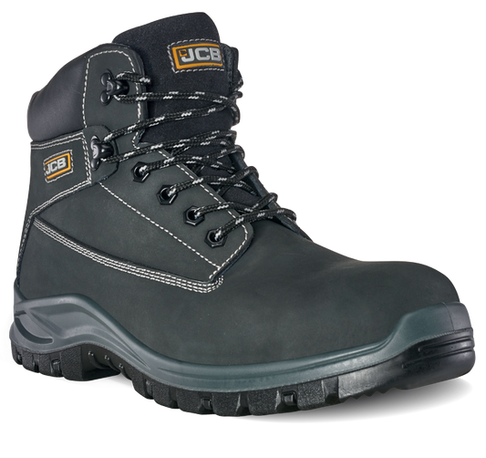 JCB Holton Hiker Black Nubuck