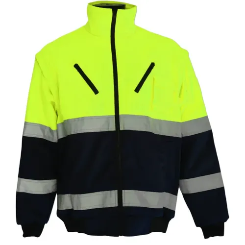 Two-Tone Padded Bunny Jacket