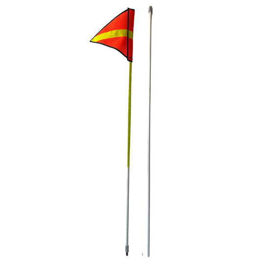 Buggy Whip with Reflective Flag and Pole 3m