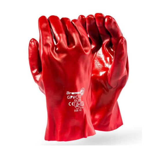 Standard Duty Open Cuff - 27cm PVC Gloves