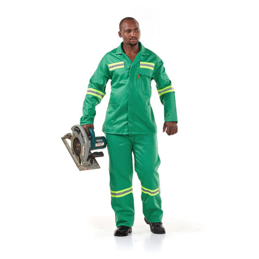 Green D59 Flame RT Jacket & Pants