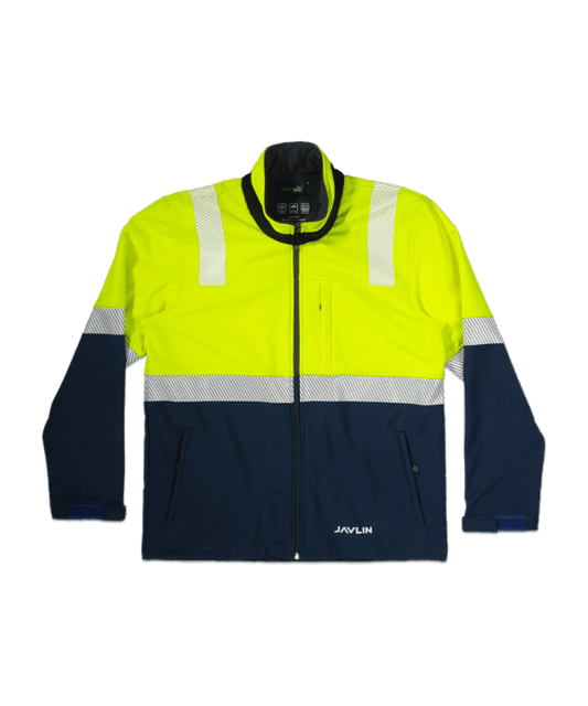 Hi Vis Two Tone Utility Softshell Jacket