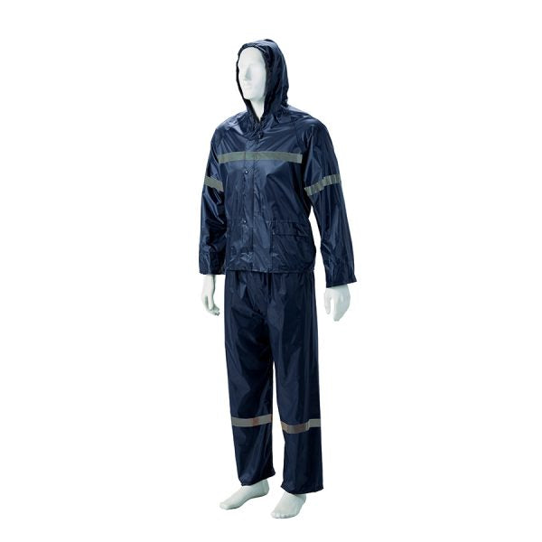 Reflective Rubberised Rain Suit